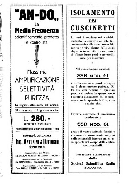 La radio per tutti rivista quindicinale di volgarizzazione radiotecnica, redatta e illustrata per esser compresa da tutti