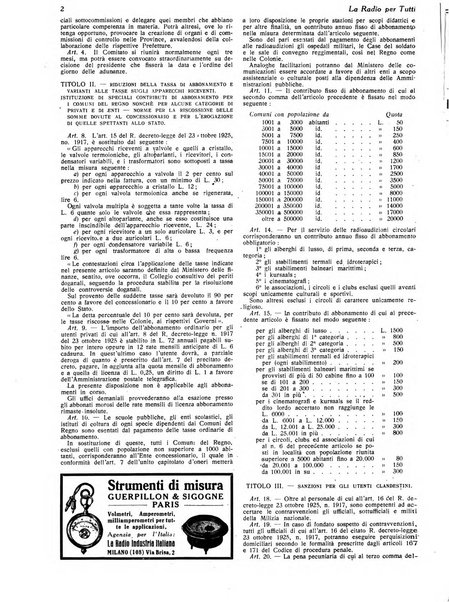 La radio per tutti rivista quindicinale di volgarizzazione radiotecnica, redatta e illustrata per esser compresa da tutti