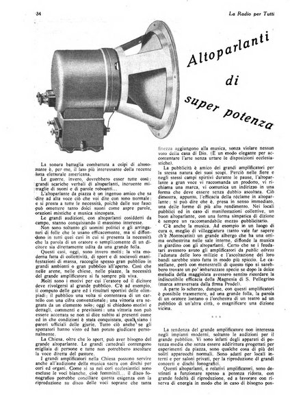 La radio per tutti rivista quindicinale di volgarizzazione radiotecnica, redatta e illustrata per esser compresa da tutti
