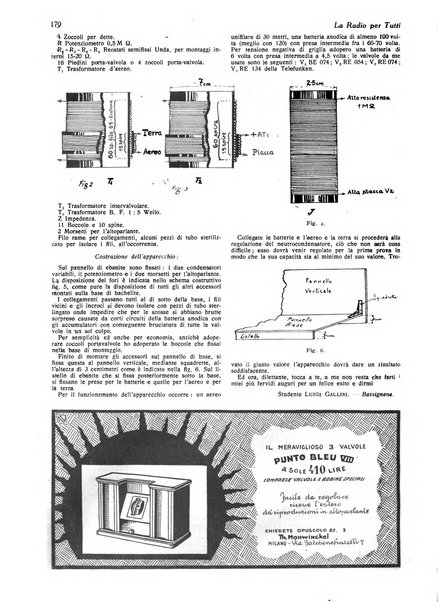 La radio per tutti rivista quindicinale di volgarizzazione radiotecnica, redatta e illustrata per esser compresa da tutti