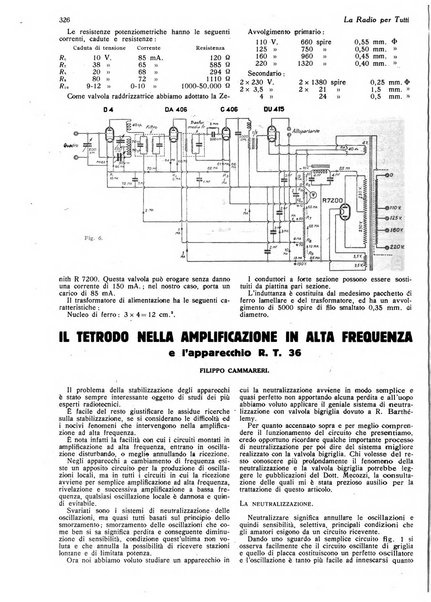 La radio per tutti rivista quindicinale di volgarizzazione radiotecnica, redatta e illustrata per esser compresa da tutti