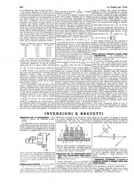 La radio per tutti rivista quindicinale di volgarizzazione radiotecnica, redatta e illustrata per esser compresa da tutti