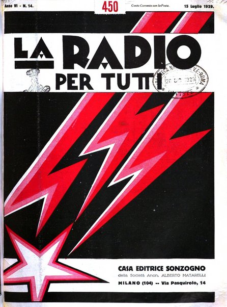 La radio per tutti rivista quindicinale di volgarizzazione radiotecnica, redatta e illustrata per esser compresa da tutti