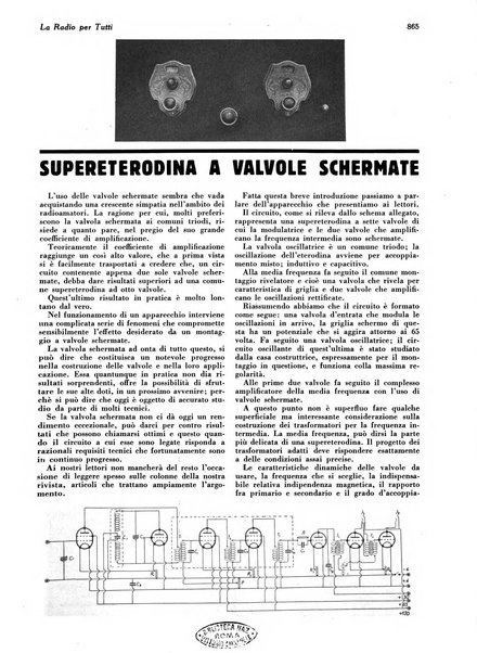 La radio per tutti rivista quindicinale di volgarizzazione radiotecnica, redatta e illustrata per esser compresa da tutti