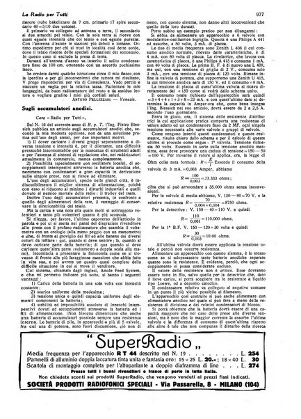 La radio per tutti rivista quindicinale di volgarizzazione radiotecnica, redatta e illustrata per esser compresa da tutti