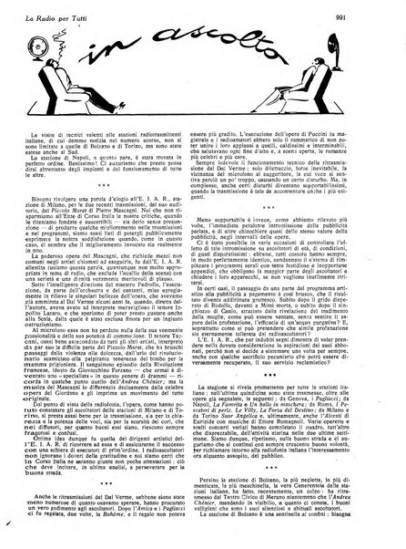 La radio per tutti rivista quindicinale di volgarizzazione radiotecnica, redatta e illustrata per esser compresa da tutti