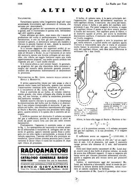 La radio per tutti rivista quindicinale di volgarizzazione radiotecnica, redatta e illustrata per esser compresa da tutti