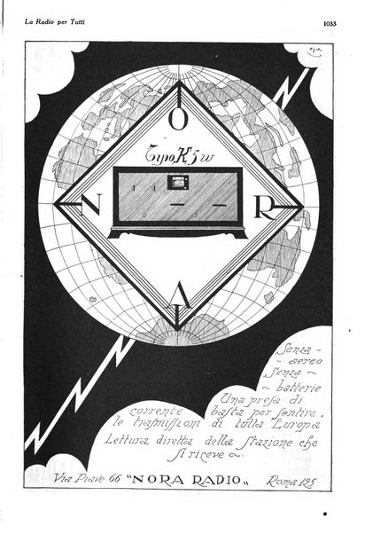 La radio per tutti rivista quindicinale di volgarizzazione radiotecnica, redatta e illustrata per esser compresa da tutti