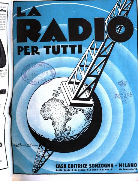 La radio per tutti rivista quindicinale di volgarizzazione radiotecnica, redatta e illustrata per esser compresa da tutti