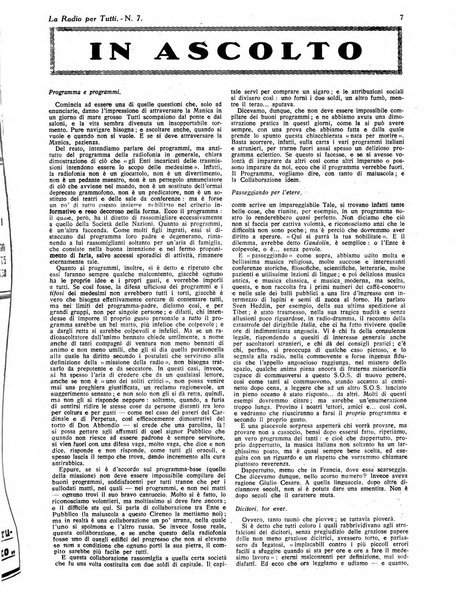 La radio per tutti rivista quindicinale di volgarizzazione radiotecnica, redatta e illustrata per esser compresa da tutti
