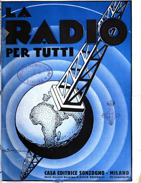 La radio per tutti rivista quindicinale di volgarizzazione radiotecnica, redatta e illustrata per esser compresa da tutti