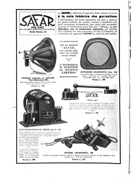 La radio per tutti rivista quindicinale di volgarizzazione radiotecnica, redatta e illustrata per esser compresa da tutti