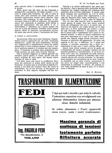 La radio per tutti rivista quindicinale di volgarizzazione radiotecnica, redatta e illustrata per esser compresa da tutti