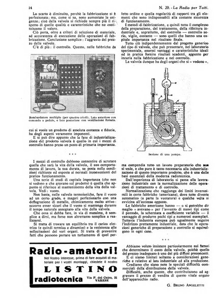 La radio per tutti rivista quindicinale di volgarizzazione radiotecnica, redatta e illustrata per esser compresa da tutti