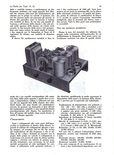 La radio per tutti rivista quindicinale di volgarizzazione radiotecnica, redatta e illustrata per esser compresa da tutti