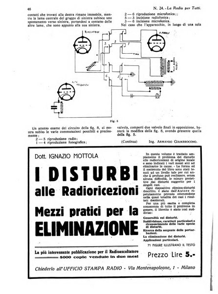 La radio per tutti rivista quindicinale di volgarizzazione radiotecnica, redatta e illustrata per esser compresa da tutti