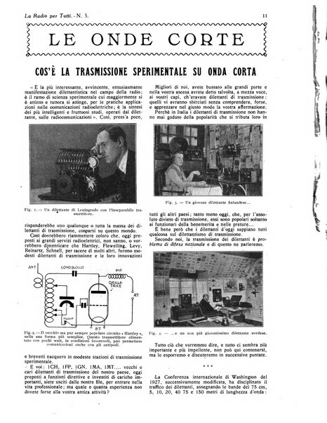 La radio per tutti rivista quindicinale di volgarizzazione radiotecnica, redatta e illustrata per esser compresa da tutti