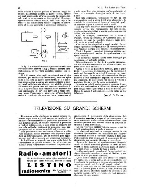 La radio per tutti rivista quindicinale di volgarizzazione radiotecnica, redatta e illustrata per esser compresa da tutti