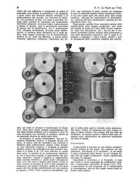 La radio per tutti rivista quindicinale di volgarizzazione radiotecnica, redatta e illustrata per esser compresa da tutti