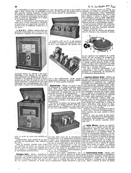 La radio per tutti rivista quindicinale di volgarizzazione radiotecnica, redatta e illustrata per esser compresa da tutti