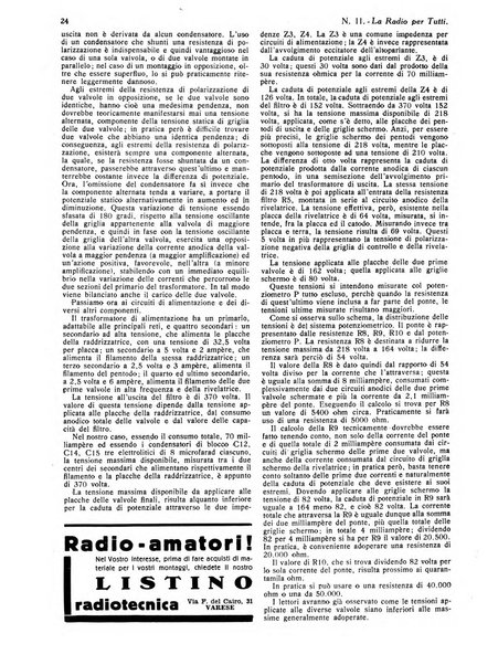 La radio per tutti rivista quindicinale di volgarizzazione radiotecnica, redatta e illustrata per esser compresa da tutti