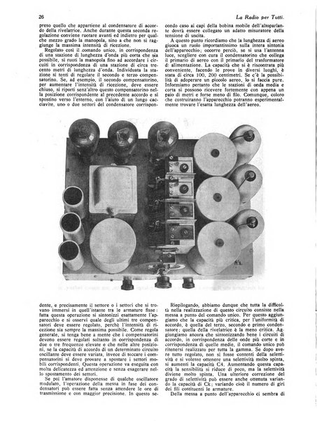 La radio per tutti rivista quindicinale di volgarizzazione radiotecnica, redatta e illustrata per esser compresa da tutti