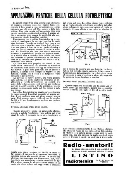 La radio per tutti rivista quindicinale di volgarizzazione radiotecnica, redatta e illustrata per esser compresa da tutti