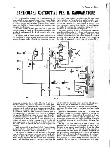 La radio per tutti rivista quindicinale di volgarizzazione radiotecnica, redatta e illustrata per esser compresa da tutti