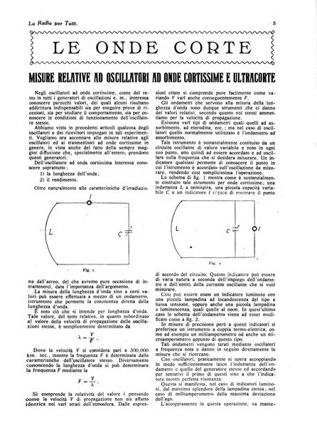 La radio per tutti rivista quindicinale di volgarizzazione radiotecnica, redatta e illustrata per esser compresa da tutti