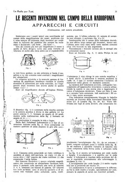 La radio per tutti rivista quindicinale di volgarizzazione radiotecnica, redatta e illustrata per esser compresa da tutti