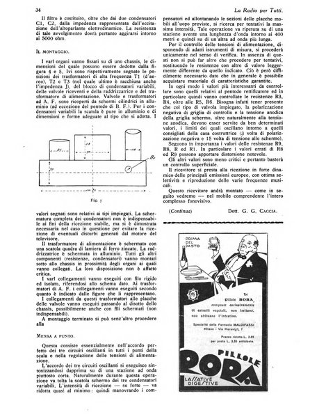 La radio per tutti rivista quindicinale di volgarizzazione radiotecnica, redatta e illustrata per esser compresa da tutti