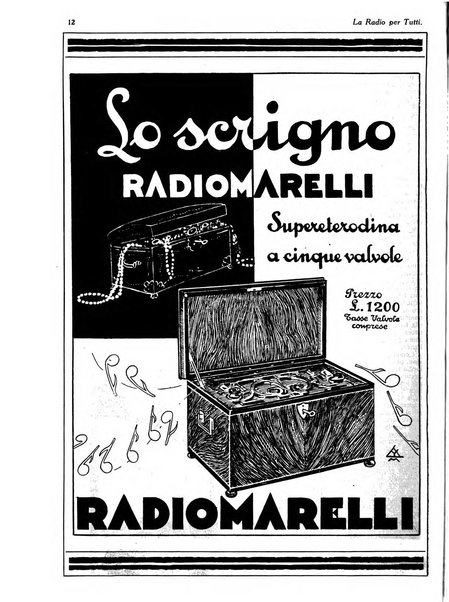 La radio per tutti rivista quindicinale di volgarizzazione radiotecnica, redatta e illustrata per esser compresa da tutti