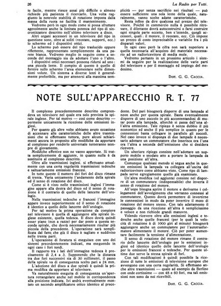 La radio per tutti rivista quindicinale di volgarizzazione radiotecnica, redatta e illustrata per esser compresa da tutti