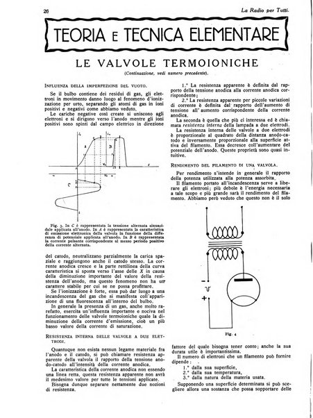 La radio per tutti rivista quindicinale di volgarizzazione radiotecnica, redatta e illustrata per esser compresa da tutti