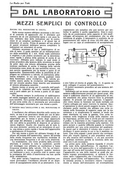 La radio per tutti rivista quindicinale di volgarizzazione radiotecnica, redatta e illustrata per esser compresa da tutti