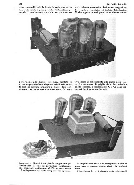 La radio per tutti rivista quindicinale di volgarizzazione radiotecnica, redatta e illustrata per esser compresa da tutti