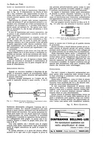 La radio per tutti rivista quindicinale di volgarizzazione radiotecnica, redatta e illustrata per esser compresa da tutti