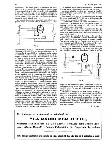 La radio per tutti rivista quindicinale di volgarizzazione radiotecnica, redatta e illustrata per esser compresa da tutti