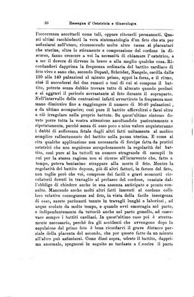 La rassegna d'ostetricia e ginecologia