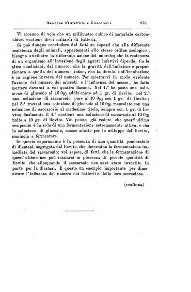 La rassegna d'ostetricia e ginecologia