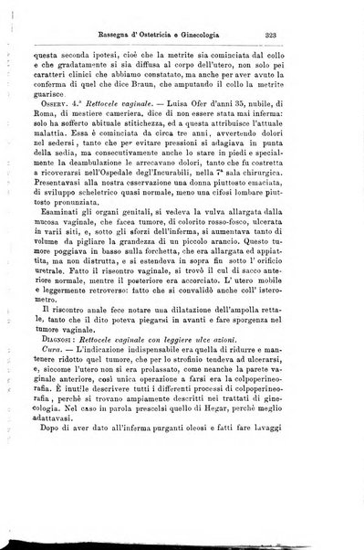 La rassegna d'ostetricia e ginecologia