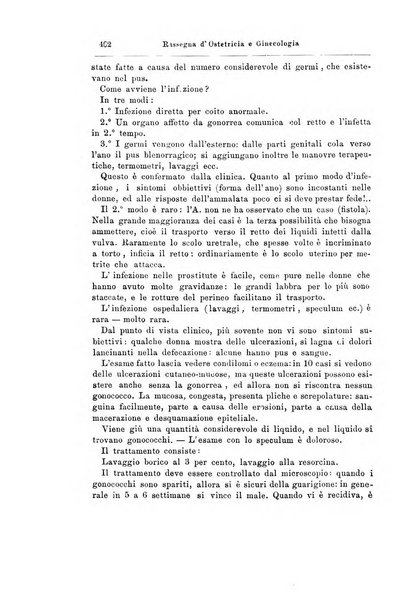 La rassegna d'ostetricia e ginecologia