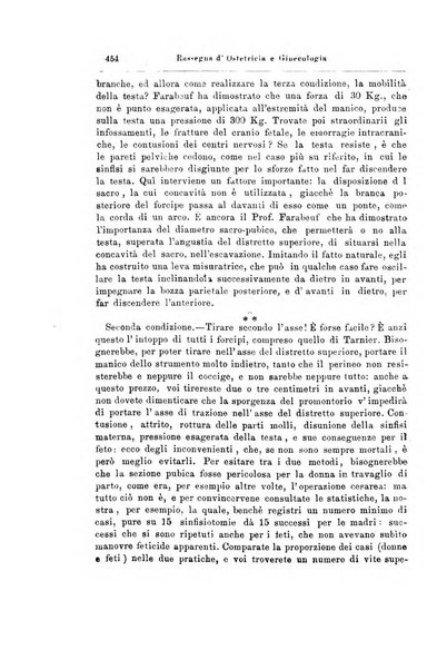 La rassegna d'ostetricia e ginecologia