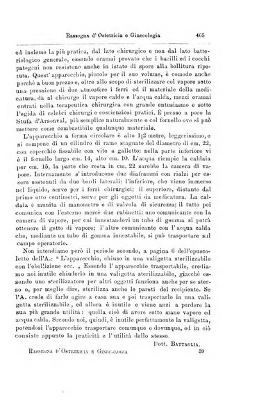 La rassegna d'ostetricia e ginecologia