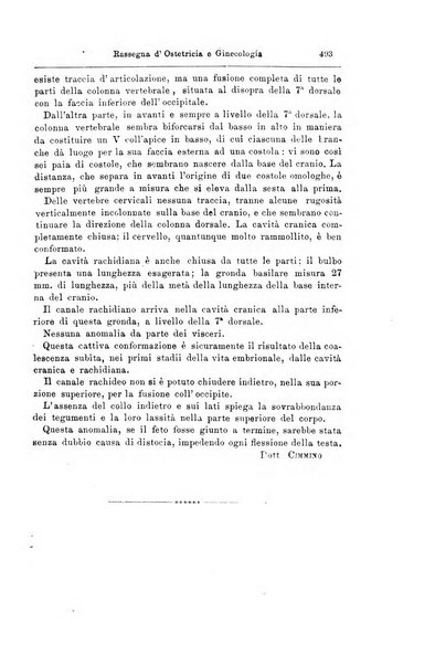 La rassegna d'ostetricia e ginecologia