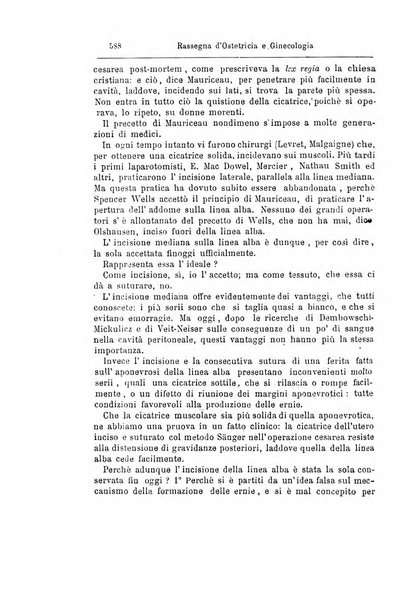 La rassegna d'ostetricia e ginecologia