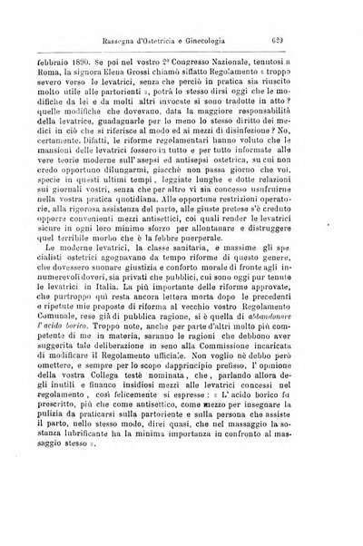 La rassegna d'ostetricia e ginecologia