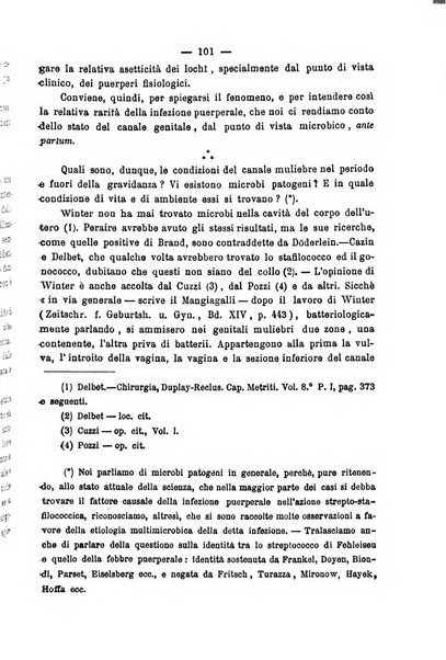 La rassegna d'ostetricia e ginecologia