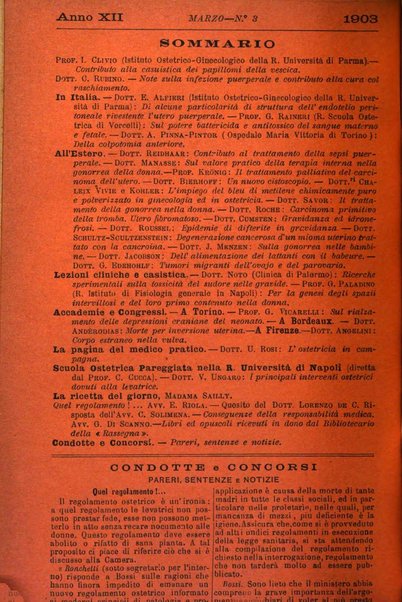 La rassegna d'ostetricia e ginecologia