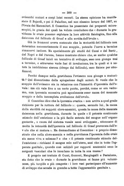 La rassegna d'ostetricia e ginecologia